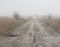 Rainstorm. Keystone Pipeline route. Florence, Kansas
