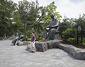 Nikola Tesla. Goat Island. Niagara Falls State Park. Niagara Falls, NY