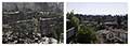 Looking South from Fairlane Dr.,  Rephotography of the Oakland Firestorm after 28 years. Oakland California 1991/2019.