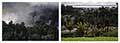 Above Hwy 13 and Temescal Park. Rephotography of the Oakland Firestorm after 28 years. Oakland California 1991/2019.